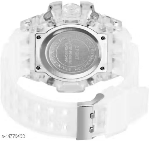 RTK New Latest Design Silver Dial Digital Watch Men,Boys
