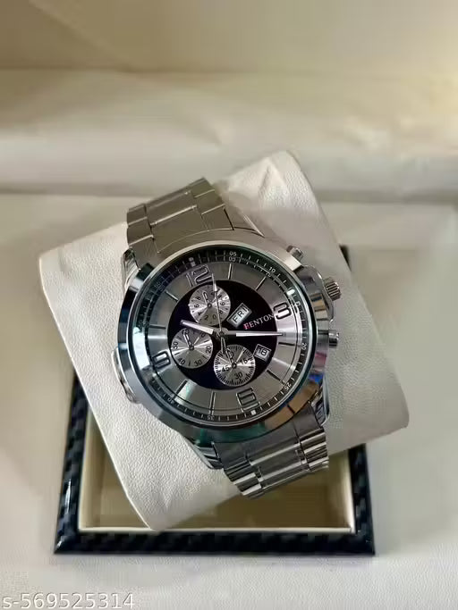 Trendy Round Analog Watch - For Men