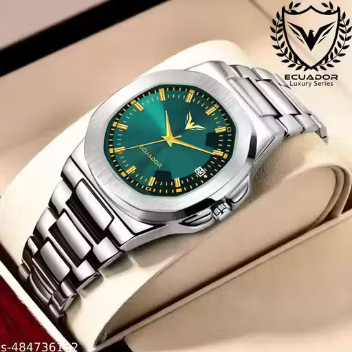 Ecuador Fancy Design Date Series Analog Wrist Watch For Boys/Men