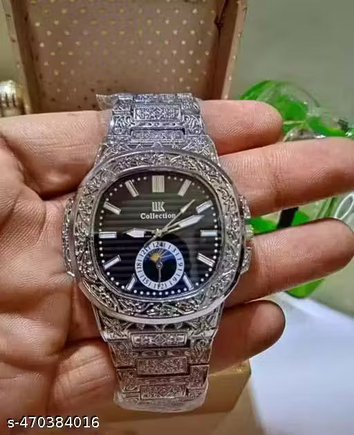 Silvar Square Trending Annaloge Watch For Mens & Boys