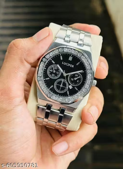 day n date Series men's stainless steel analog watches classic, attractive, professional, top-trendy and stylish analog watches for men/boys for office, school use