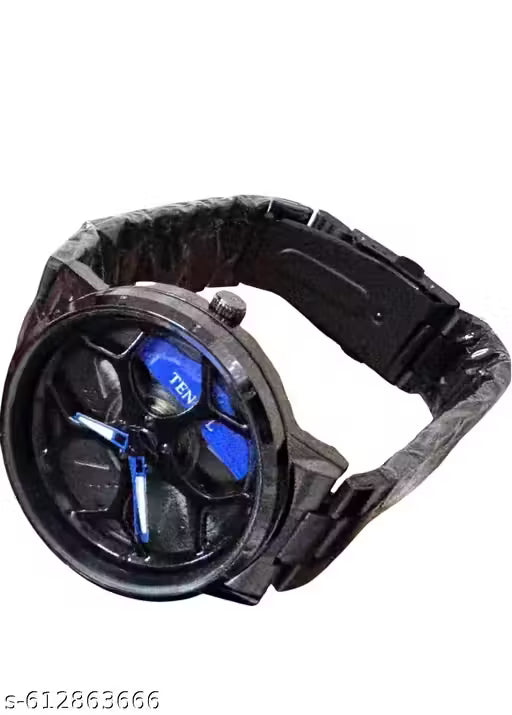 TENCEI Stylish Men's Analog Watch (inside wheel dial design may be slightly different from image or same ) send as per stock availability THANK YOU