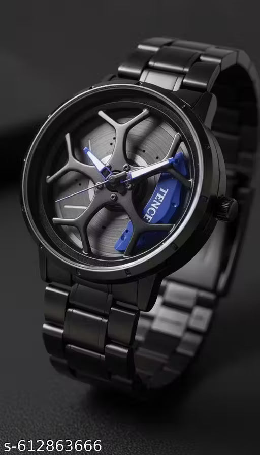 TENCEI Stylish Men's Analog Watch (inside wheel dial design may be slightly different from image or same ) send as per stock availability THANK YOU